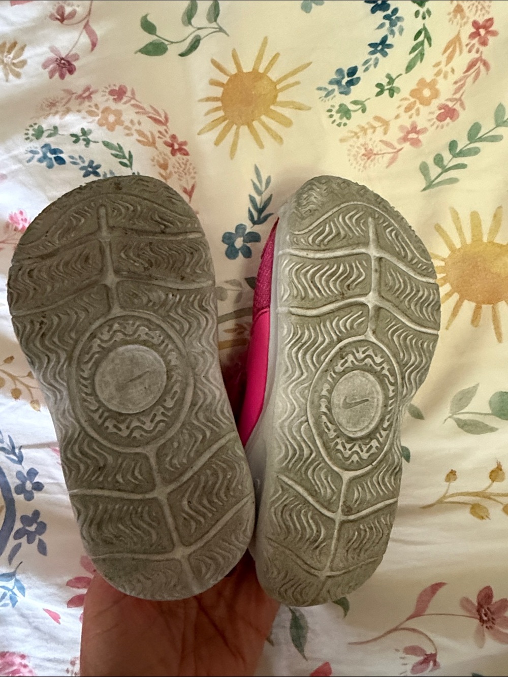 Nike Kids Hot Pink Slip-On Sneakers - Picture 3 of 4